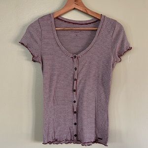 Soft Hollister Ribbed Tee